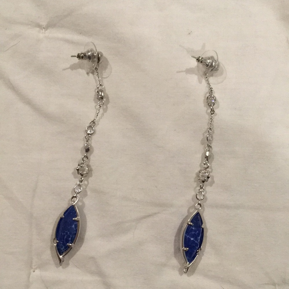 Blue Drop Kendra Scott Earrings